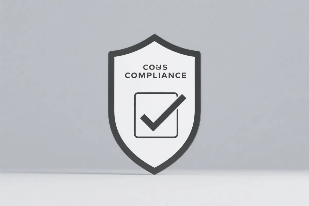 合规与责任提示插画